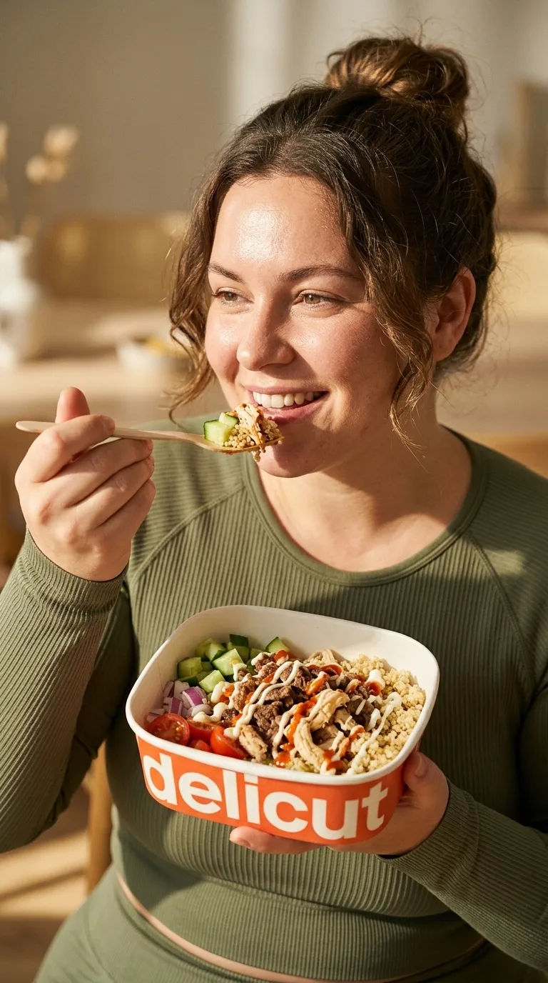 You stop feeling hungry an hour after eating